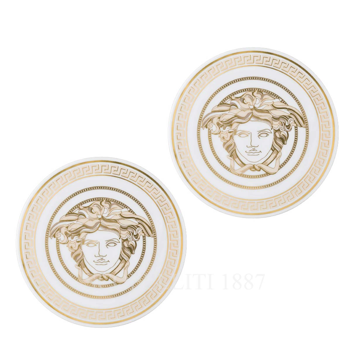 베르사체 Versace Coasters Medusa Gala Set of 2 14214-403635-29151