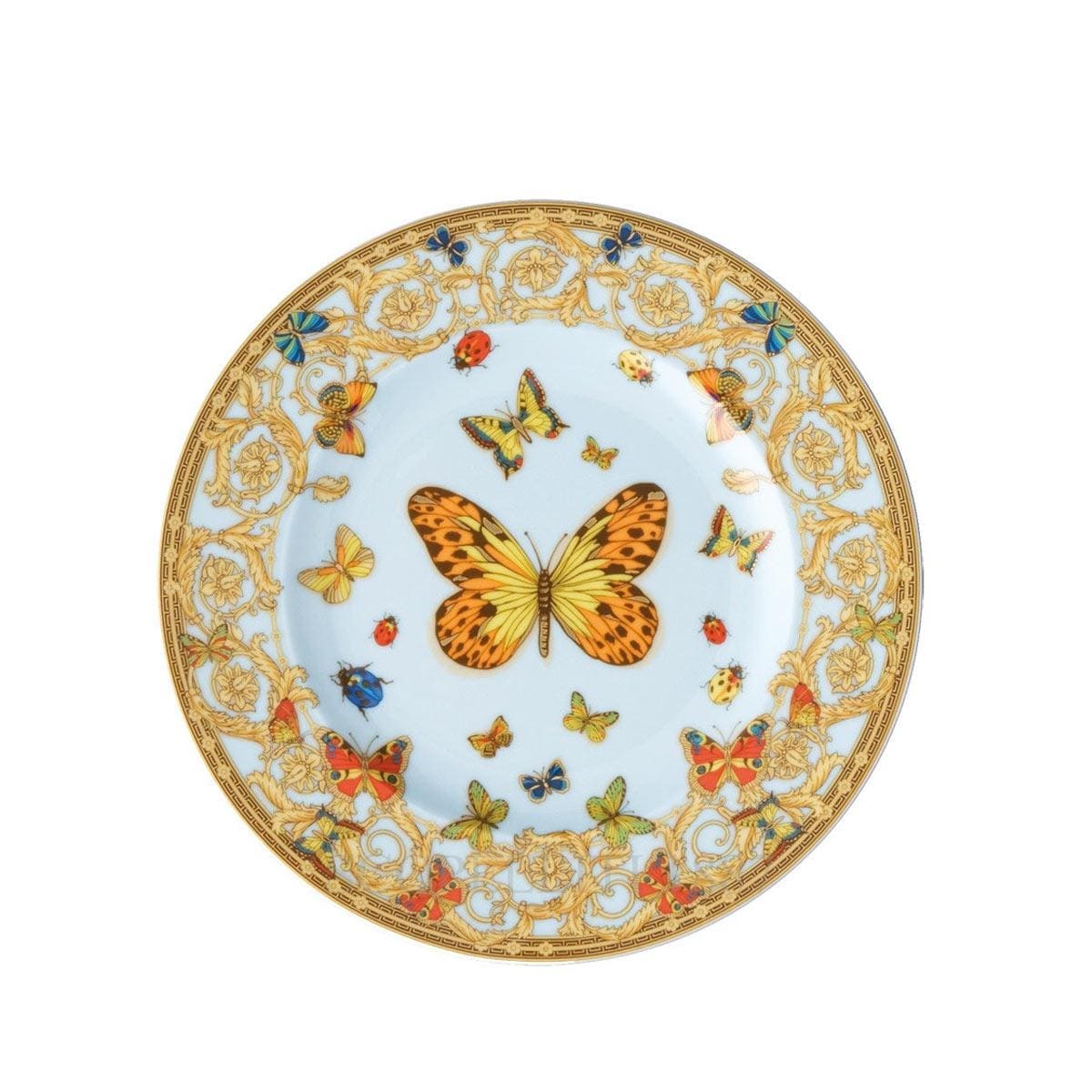 베르사체 Versace Butterfly Garden Bread Plate 18 cm 19300-409609-10218