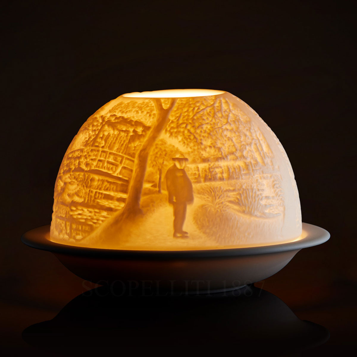 베르나르도 Bernardaud Claude Monet à Giverny Votivelight 2127/3231 2/5
