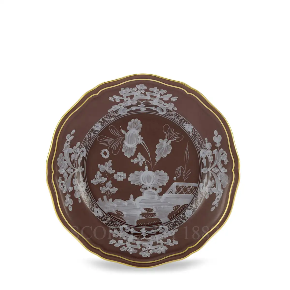지노리 1735 Ginori 1735 Oriente Italiano Castagna Bread Plate 003RG00 FPT110010170G00135800