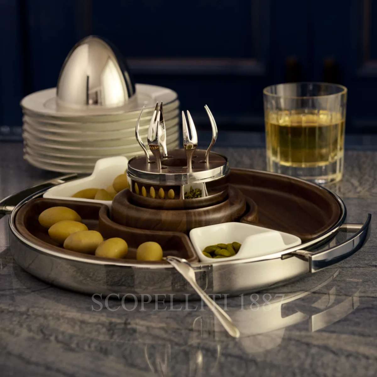 크리스토플 Christofle Mood Yummy Cocktail Forks Set - Silver Plated B00065597 2/4