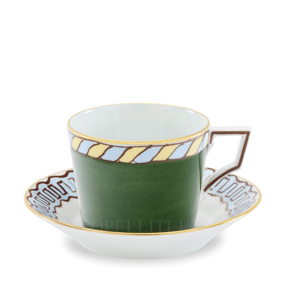 지노리 1735 Ginori Il Viaggio di Nettuno Tea Cups Amalfi Lemon - Set of 2 101RG00 FX9178LXGENG00135200 3/5