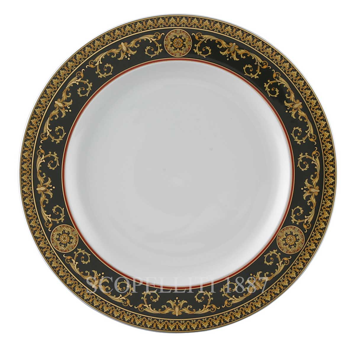베르사체 Versace Dinner Plate 27 cm Medusa Red 19300-409605-10227 1/3