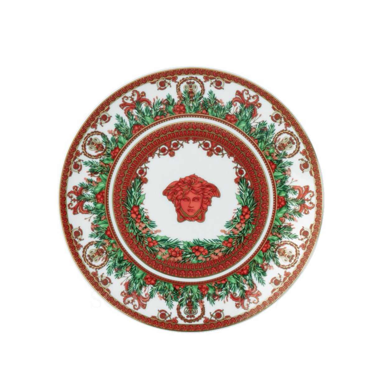 베르사체 Versace I Love Baroque Holiday Bread Plate 19335-409960-10217 1/2