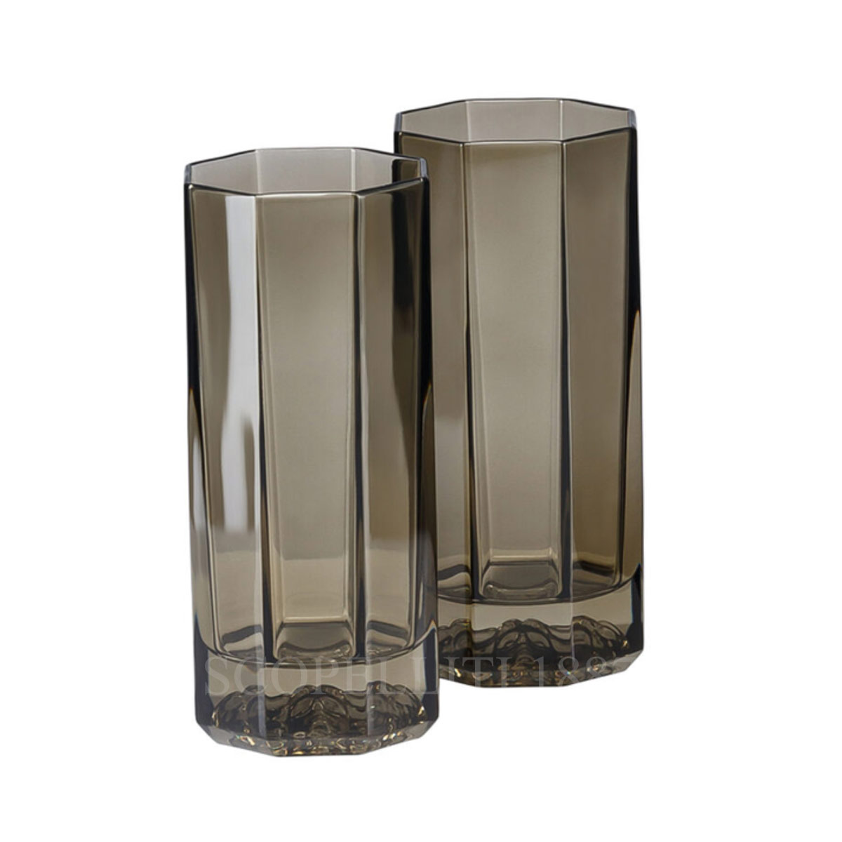 베르사체 Versace Crystal Highball Medusa Lumiere Haze - Set of 2 20665-321392-48874 1/2