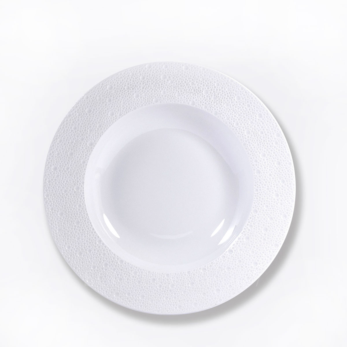 베르나르도 Bernardaud Ecume Soup Plate White 0733/20449 1/4