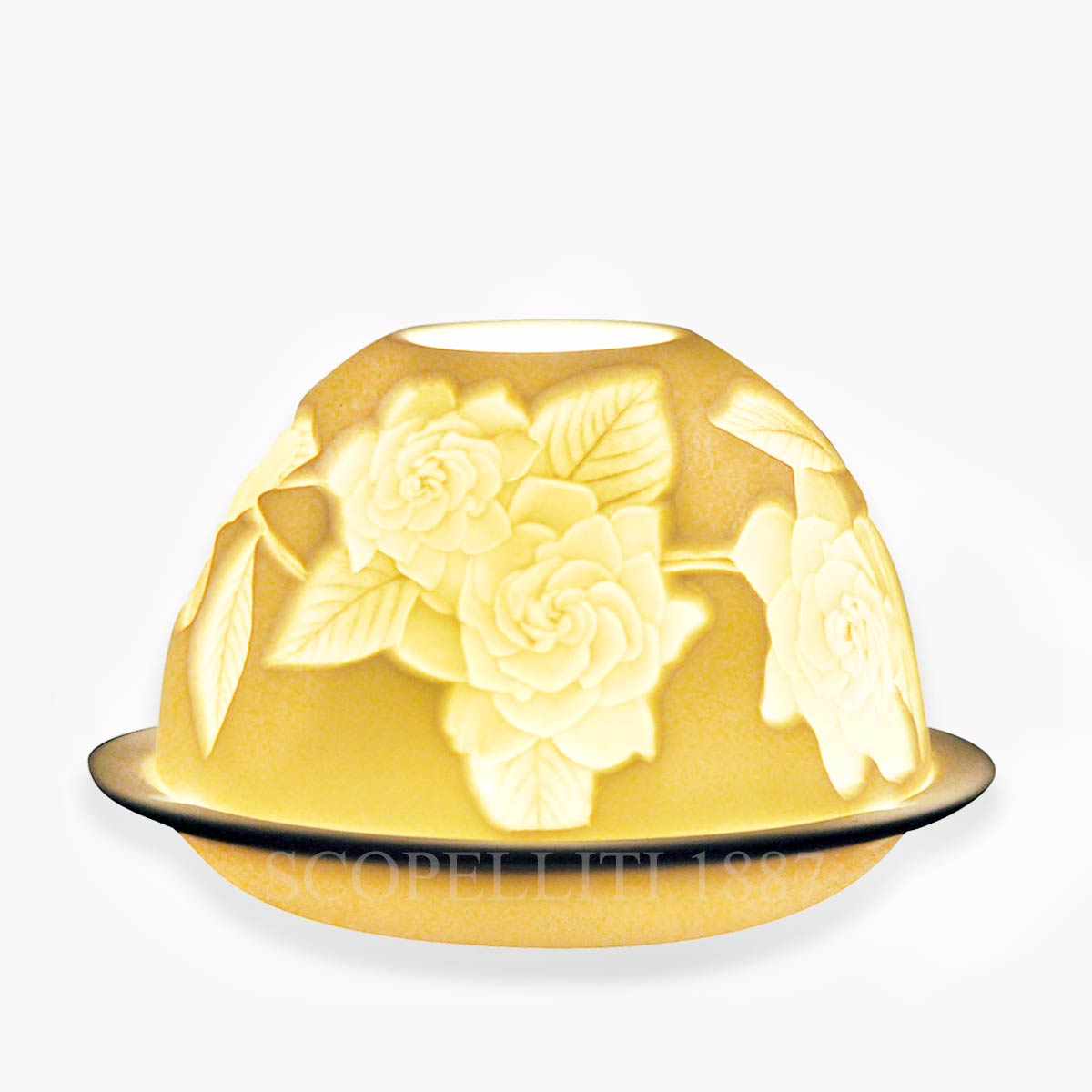베르나르도 Bernardaud Votive Gardenia Blossoms 2127/22168 1/2