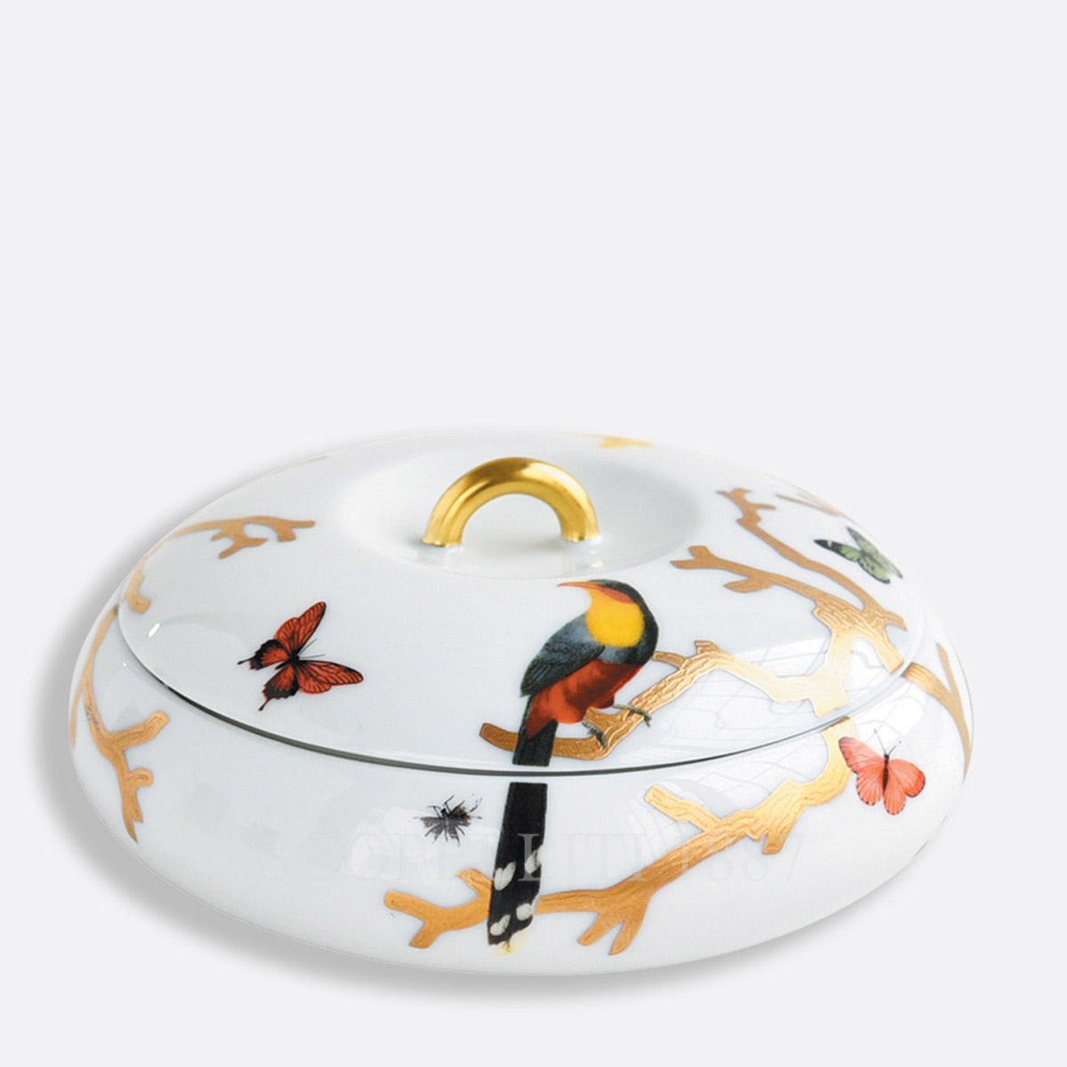 베르나르도 Bernardaud Aux Oiseaux Pebble Box 2488/23117 1/5