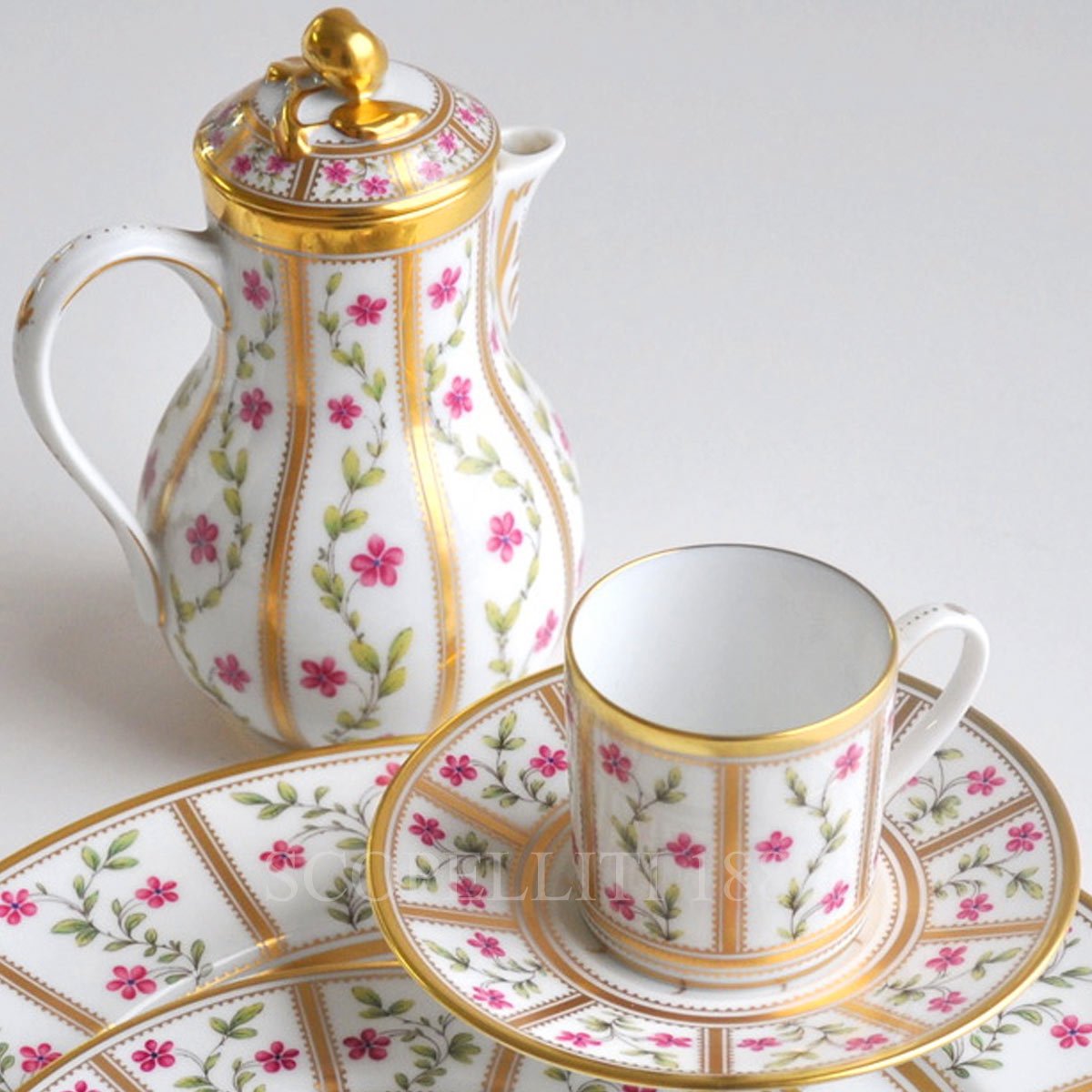 베르나르도 Bernardaud Creamer Roseraie L002/4503 2/2