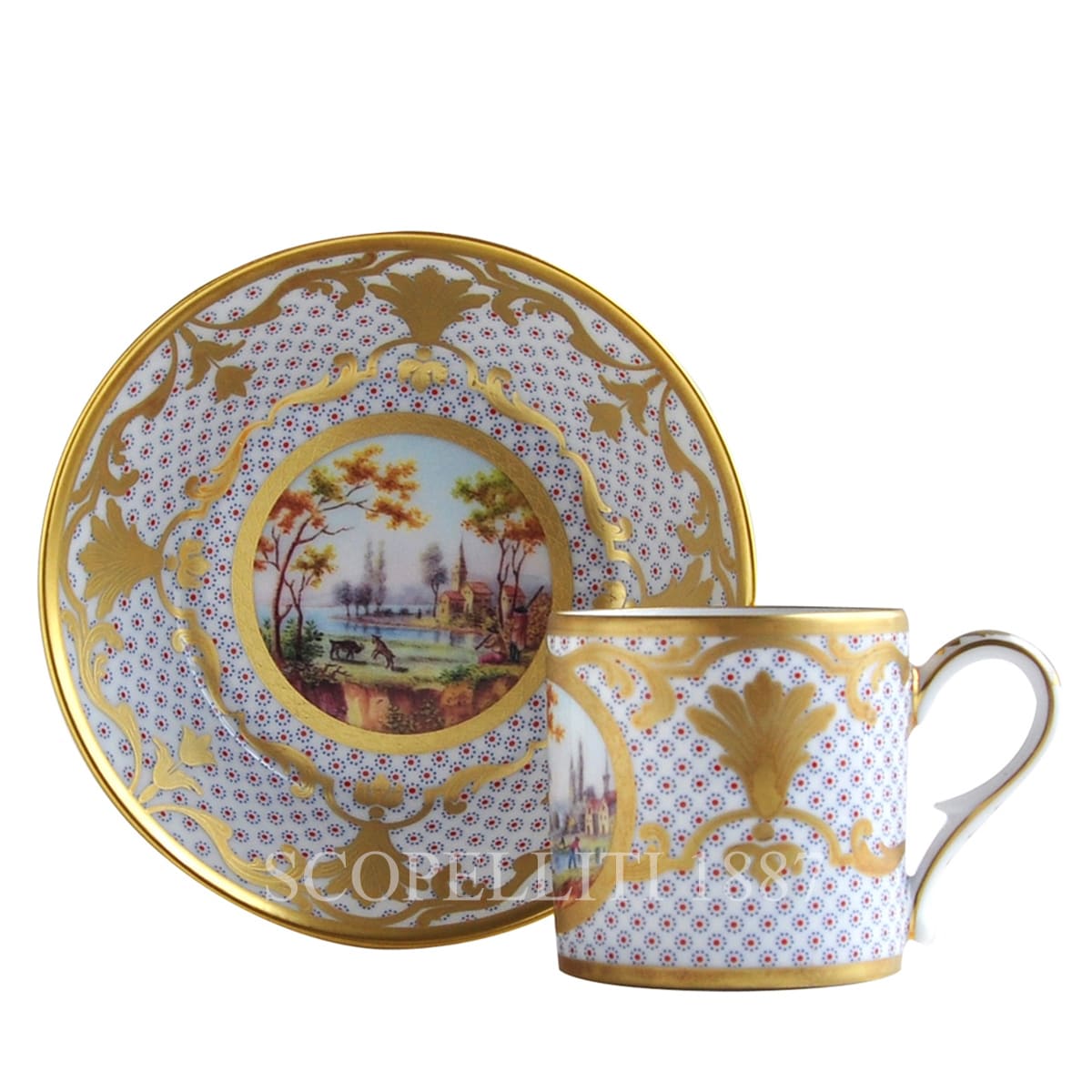 베르나르도 Litron Cup Paysages a la Barque A.M.Royale L540/4519 1/1