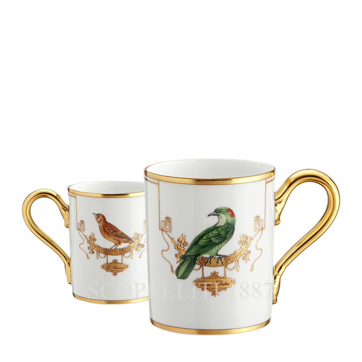 지노리 1735 Ginori 1735 Voliere Mug Coucou Didrie 004RG00 FTZ701010400G00172900 1/2