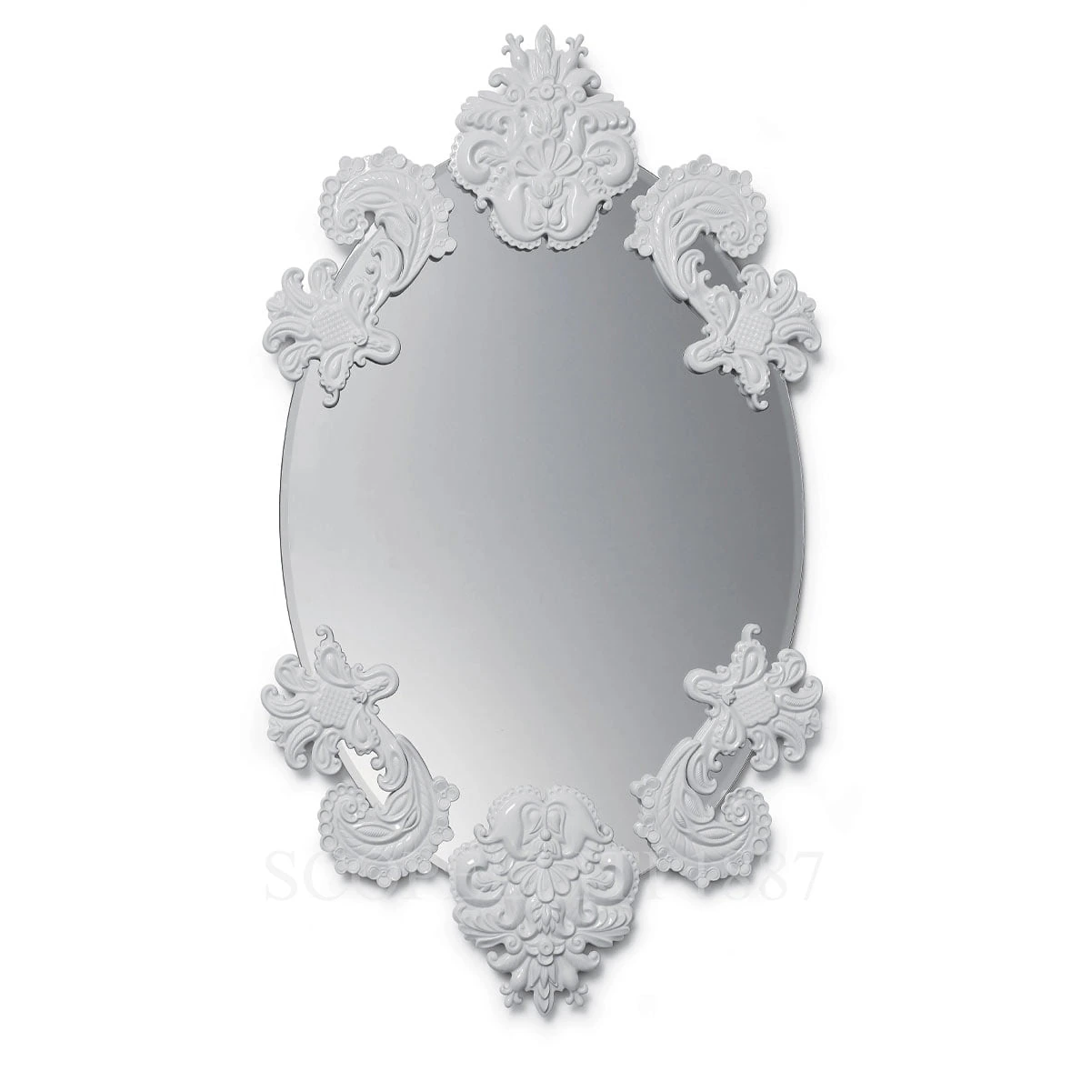 야드로 Lladró Large Oval Mirror Limited Edition 1007767