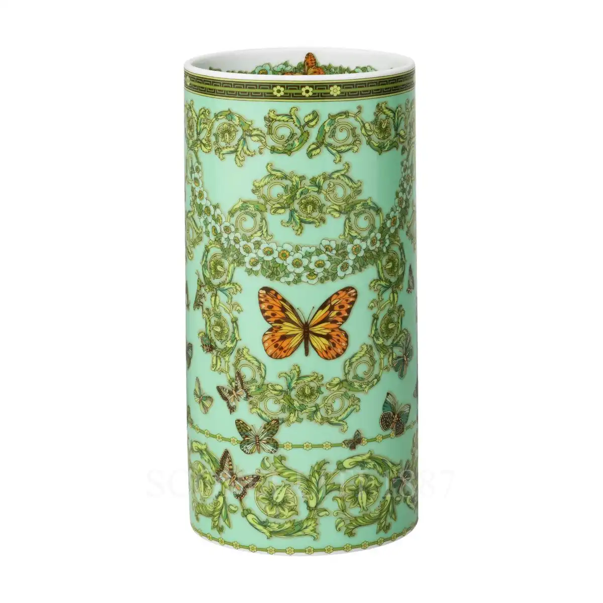 베르사체 Versace Butterfly Garden Vase 24 cm Green 12767-409722-26024