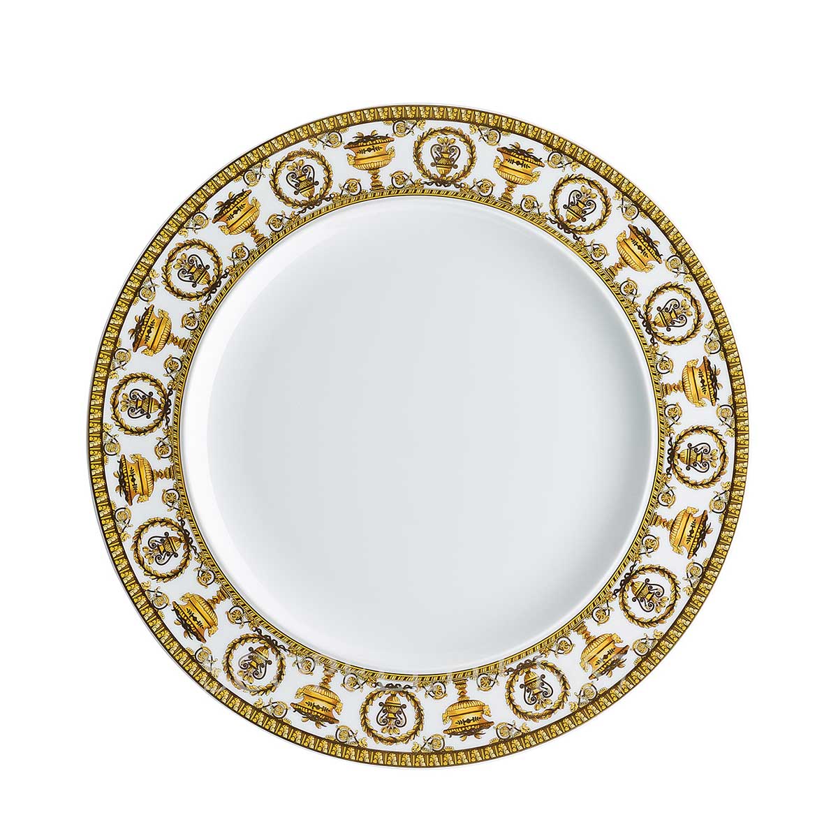 베르사체 Versace Dinner Plate 27 cm I love Baroque White 19325-403652-10227 1/2