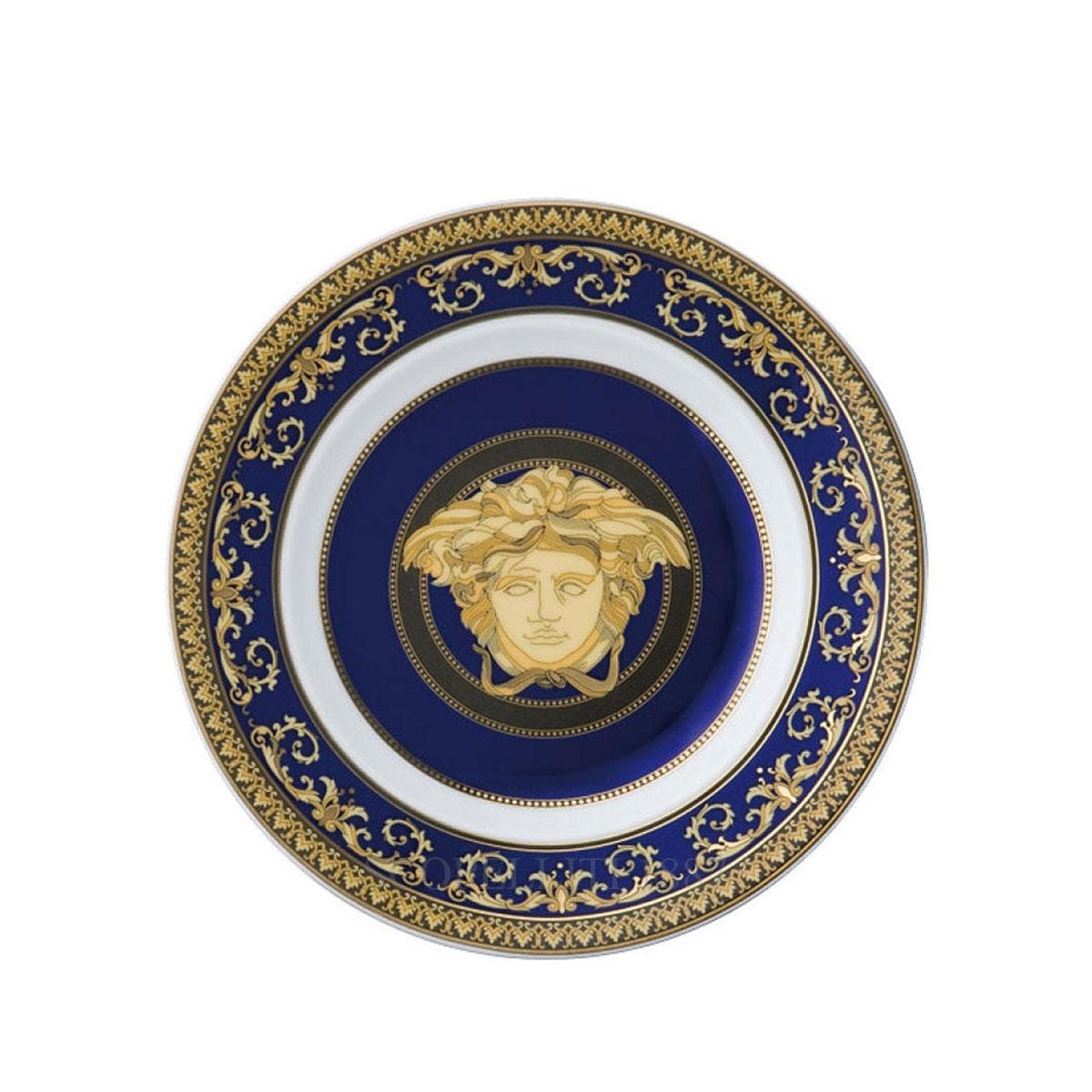 베르사체 Versace Medusa Blue Bread Plate 19325-409620-10218 1/2