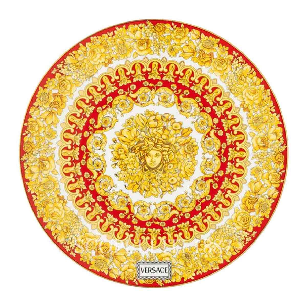 베르사체 Versace Service Plate 33 cm Medusa Rhapsody Red 19335-403671-10263 1/3