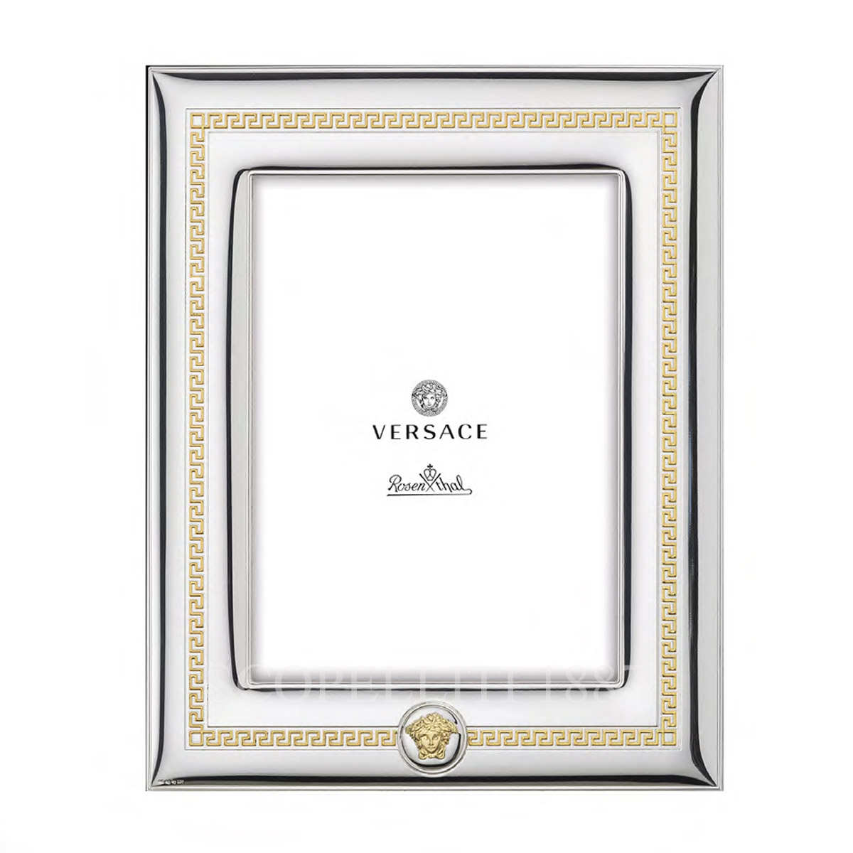 베르사체 Versace Photo Frame Silver Gold VHF6 20x25 Large 69144-321558-05735 1/4