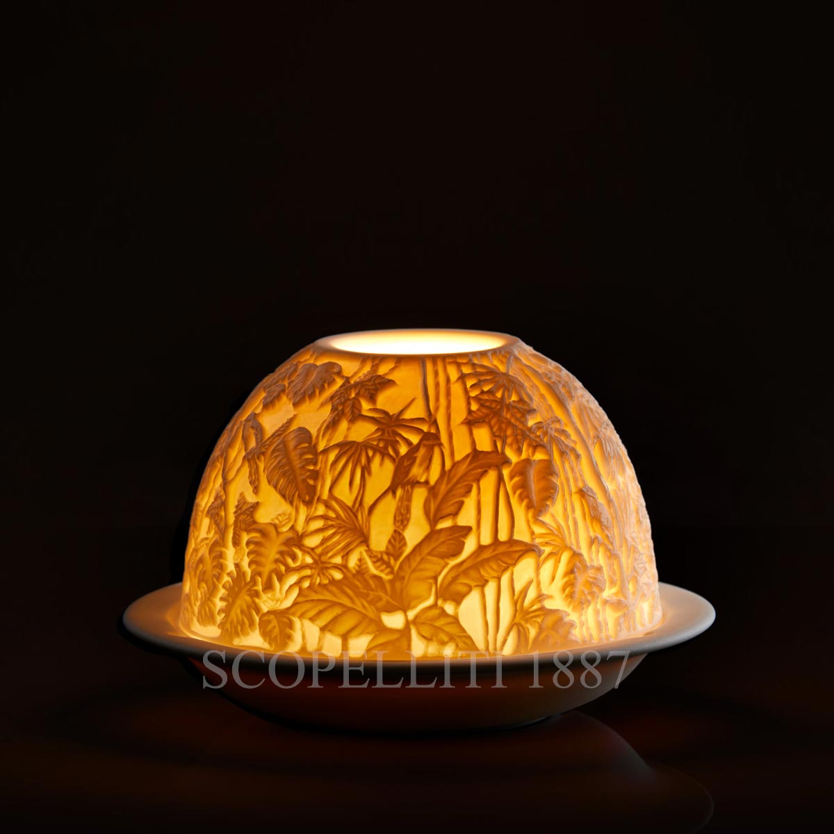 Bernardaud Bernardaud Borneo Votivelight in Bisque Porcelain 2