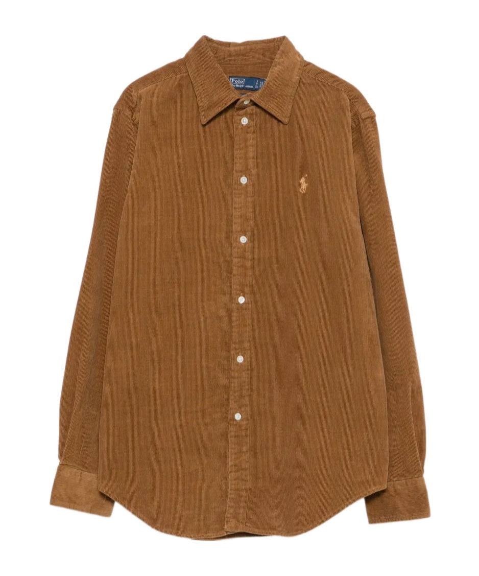 폴로 랄프 로렌 셔츠 여성 브라운 26FW 211A93203004