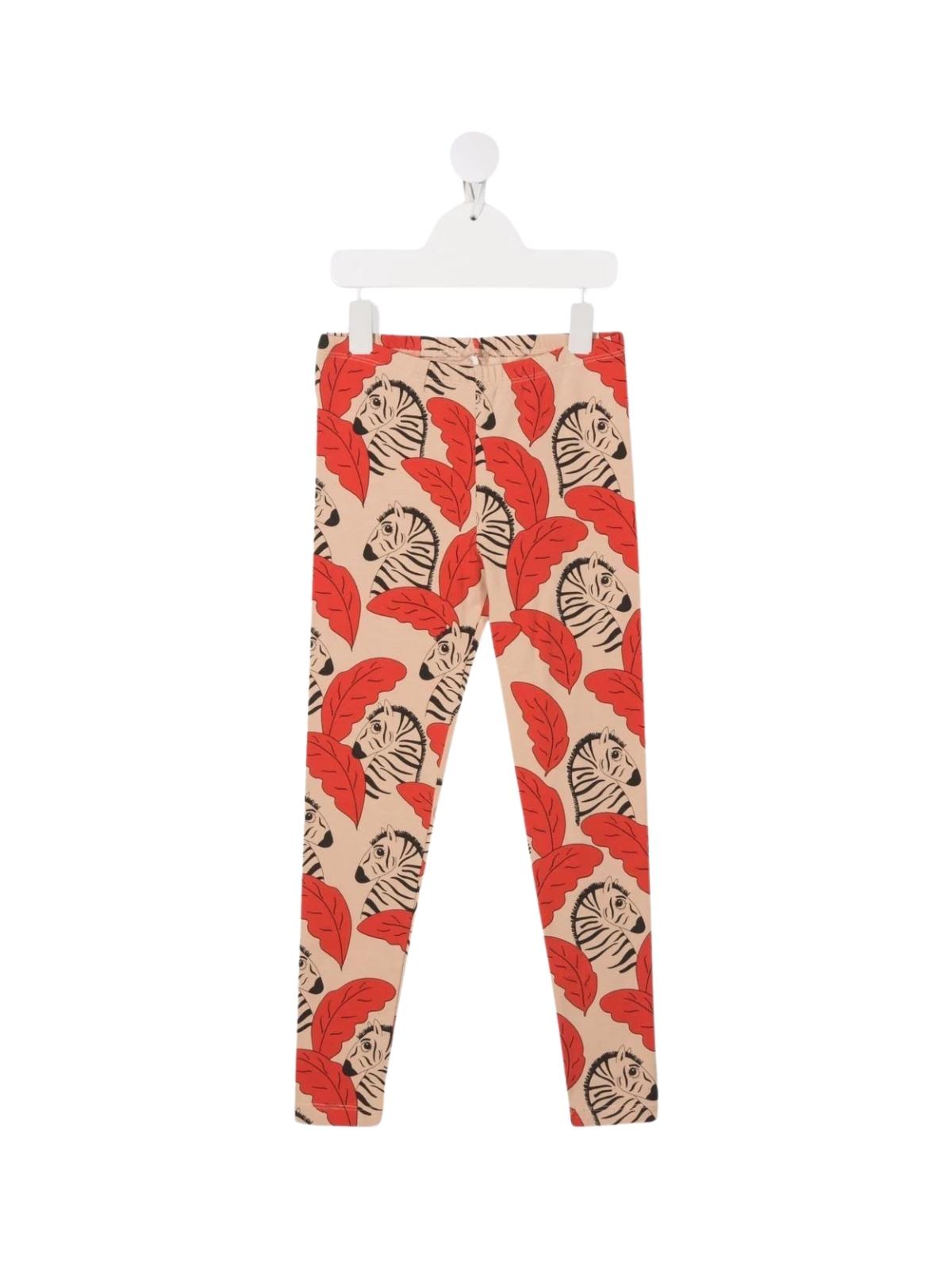 미니 로디니 ZEBRAS AOP LEGGINGS 레깅스 여아 레드 22SS 2223012342RED