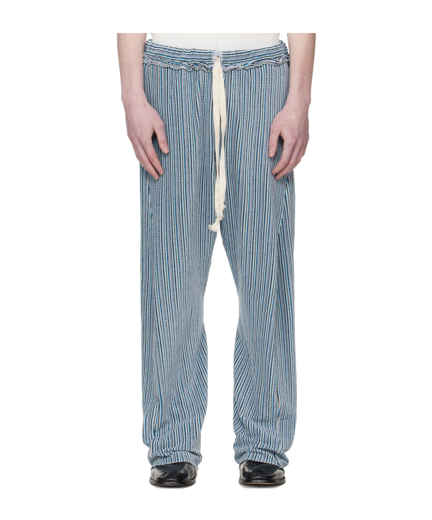 에드알드 쿠밍 casual 캐주얼 팬츠 남성 블루 26SS SS26J44BLUEWHITEBLACK