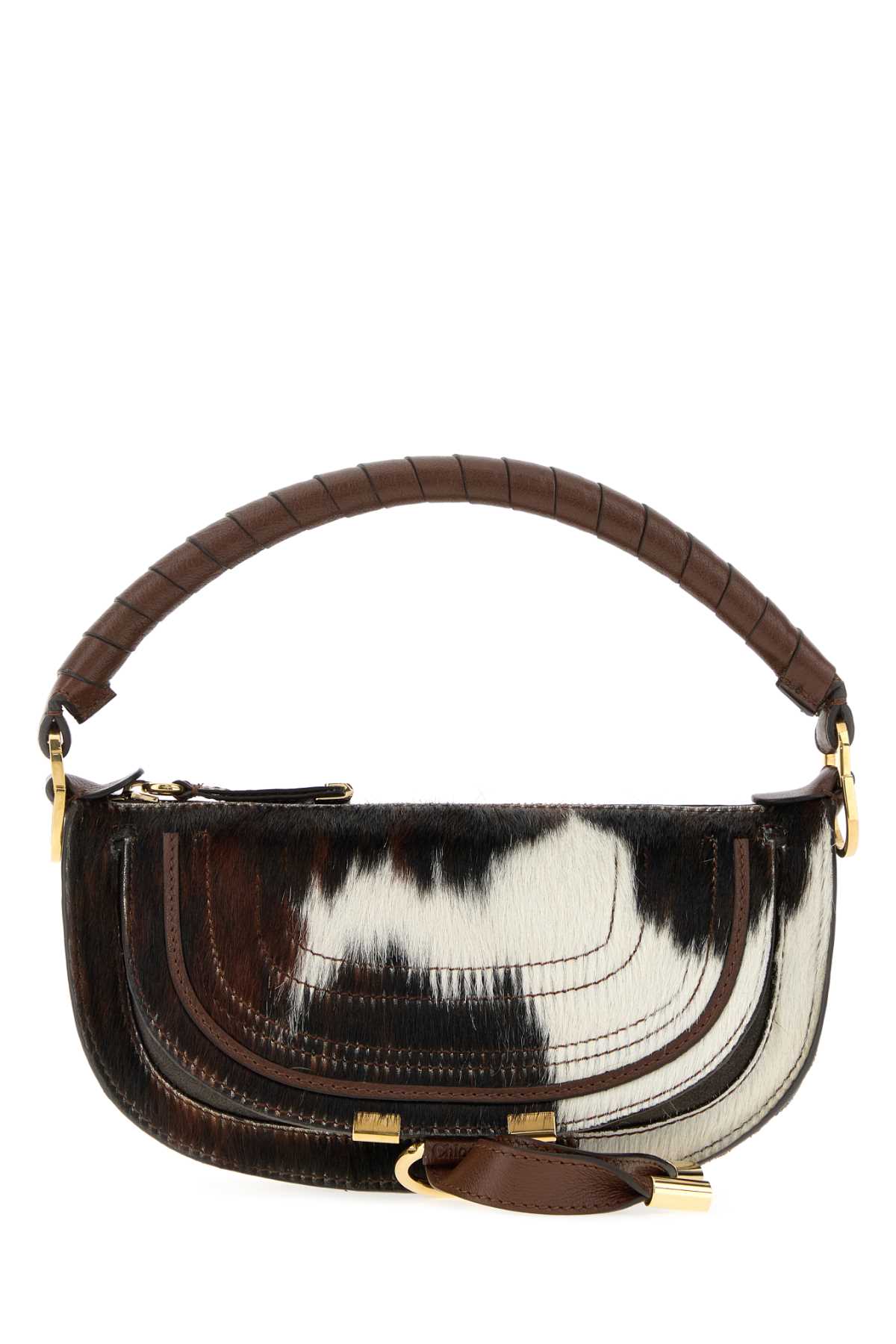 끌로에 Printed calf hair Marcie 크로스백 여성 블랙 26FW CH26WP927T0925C