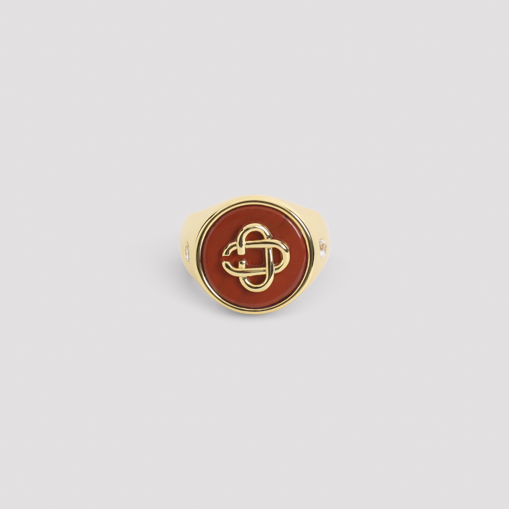 카사블랑카 Stone Signet Ring 반지 남성 골드 26FW APF26JW40601GOLD