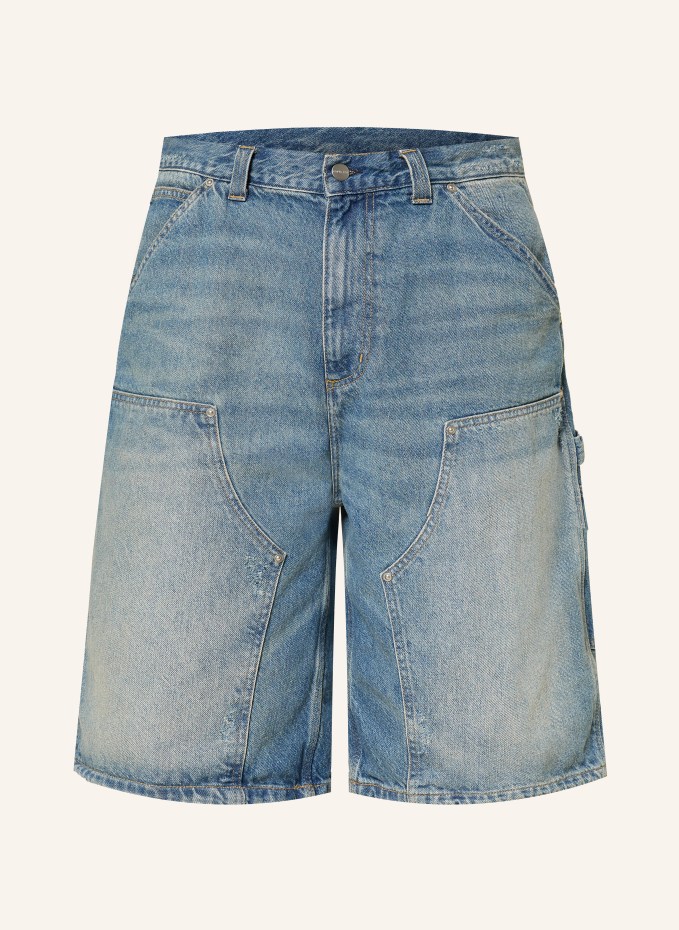 칼하트 OG ADEN Fit Shorts 와이드 데님 숏팬츠 남성 블루 100293126317000
