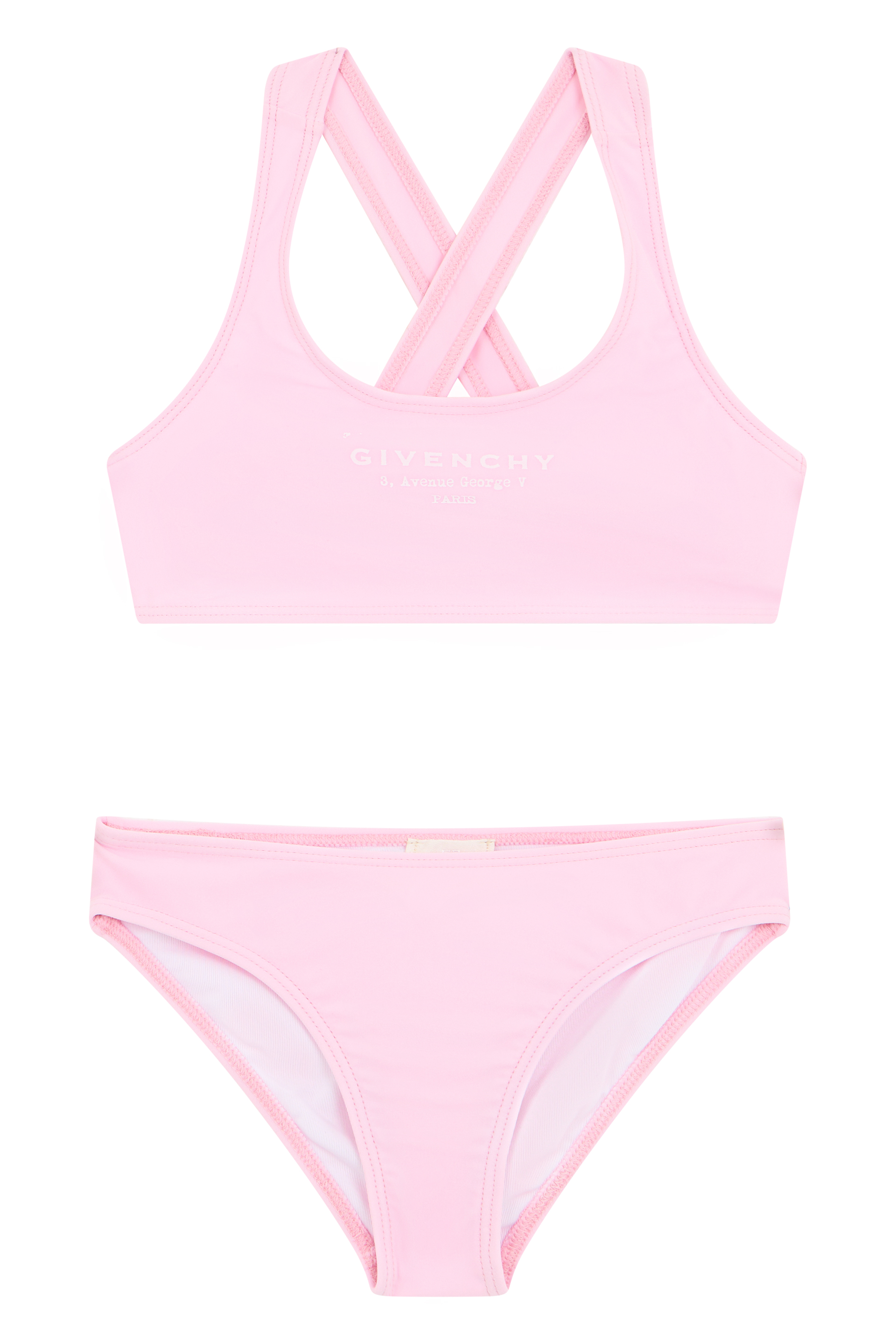 지방시 Two-piece swimsuit 수영복 여아 핑크 26SS H3121844ZT