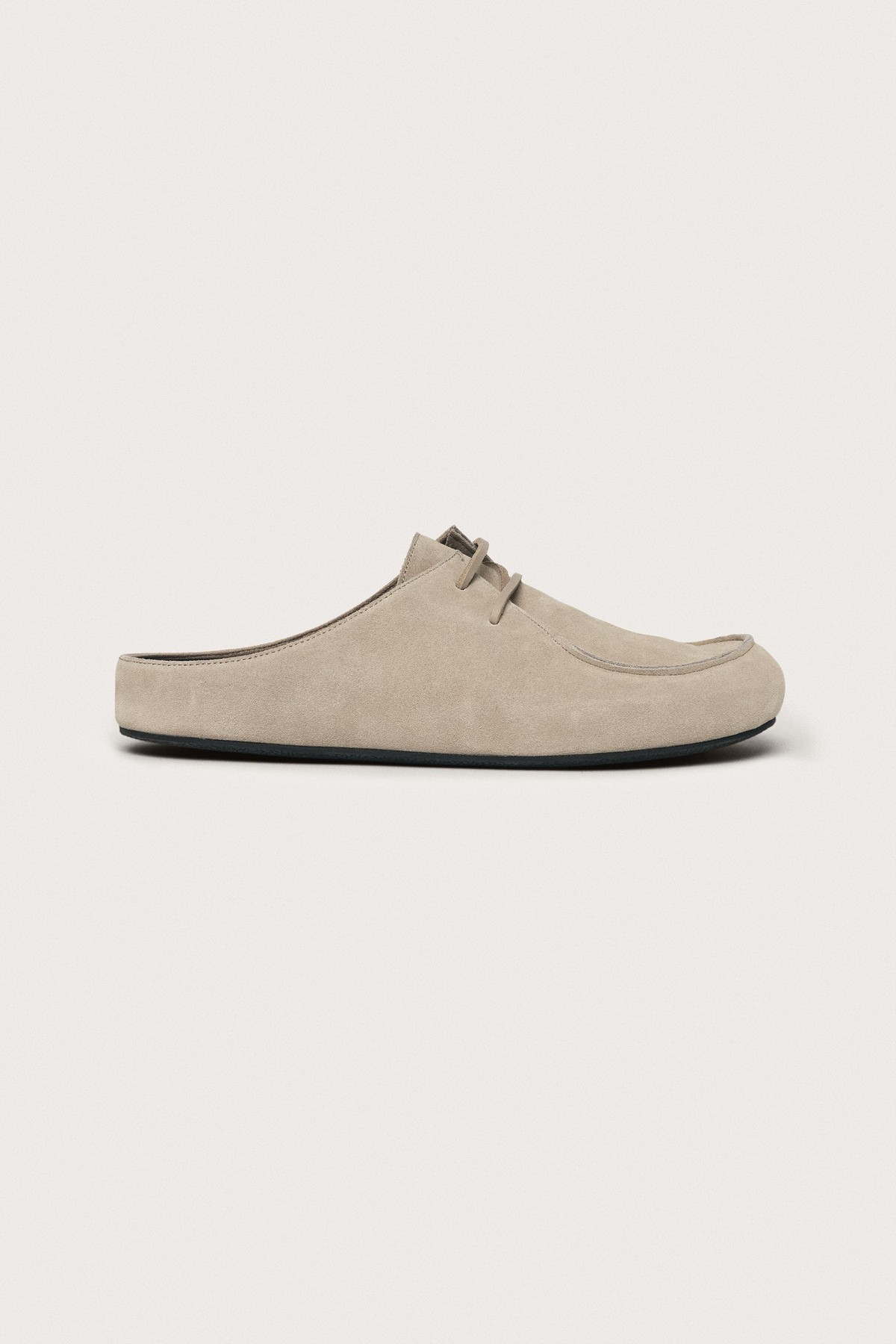 자라 한정판 스플릿 스웨이드 클로그 2757/820/102 BEIGE