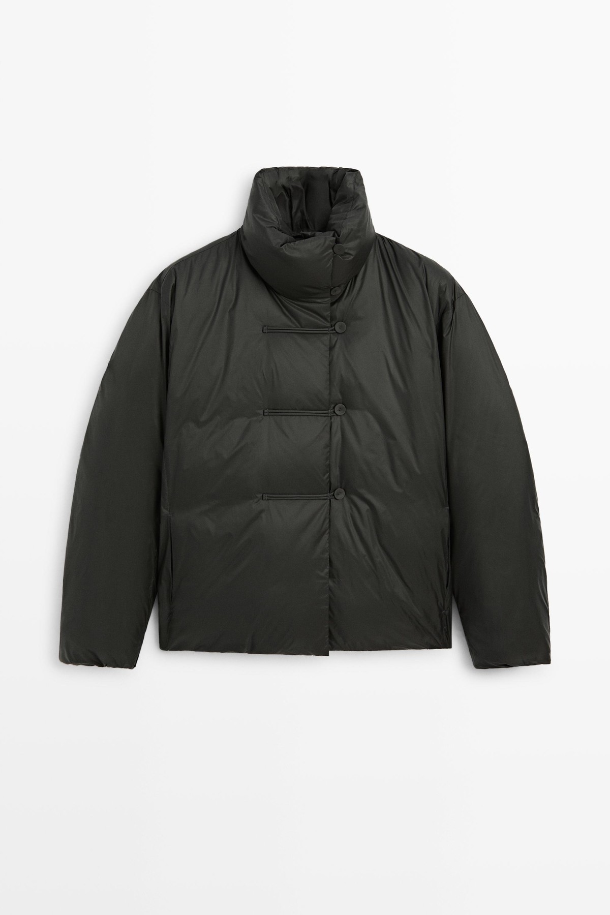 마시모두띠 토글 디테일 다운 패딩 자켓 6793/639 ANTHRACITE GREY