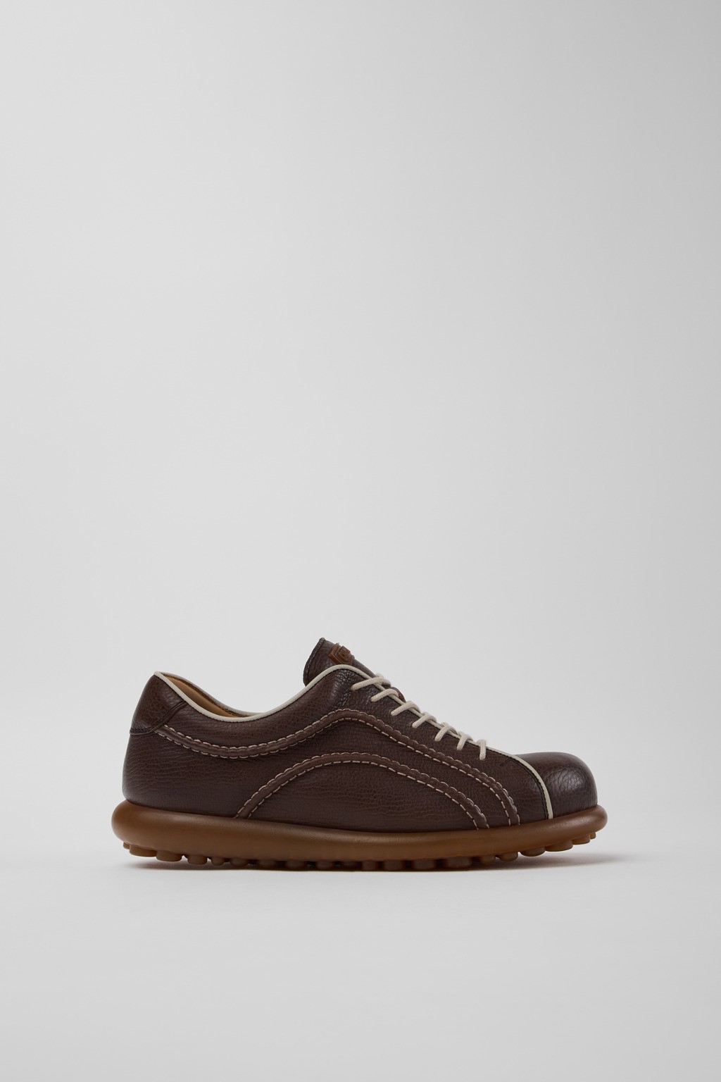 캠퍼 Pelotas 가죽 여성 스니커즈 K201460-010 BROWN
