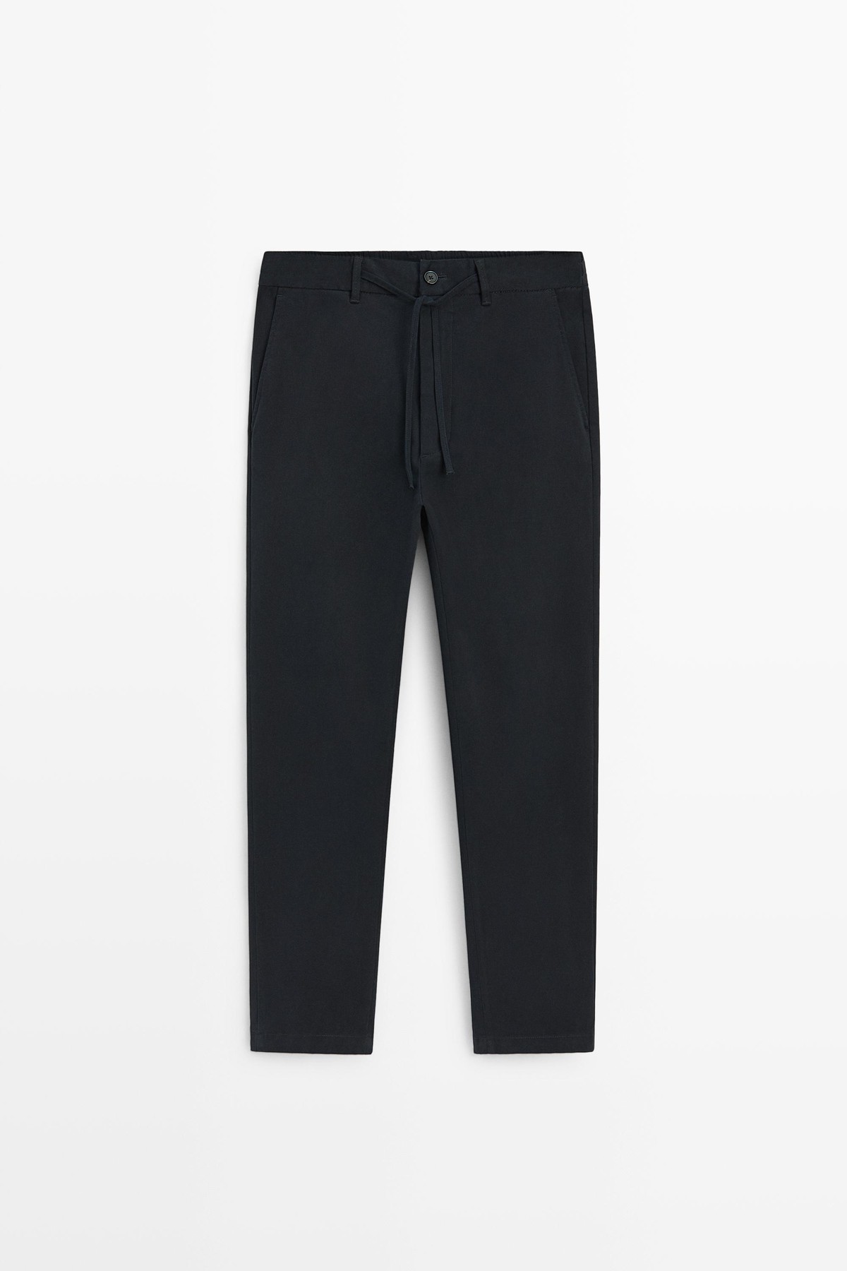 마시모두띠 조거핏 드로스트링 팬츠 0140/005 NAVY BLUE