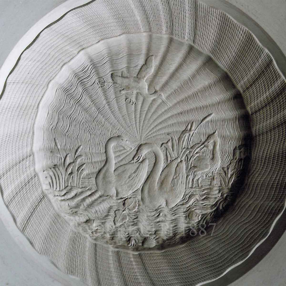 마이센 Meissen Swan Bread & Butter Plate 000001-05470 3/4