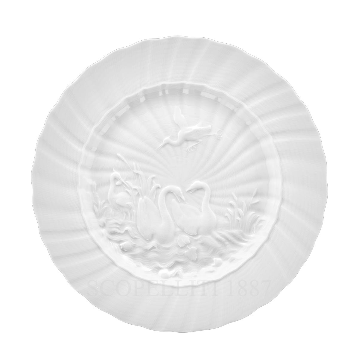 마이센 Meissen Swan Dinner Plate Large 000001-05479