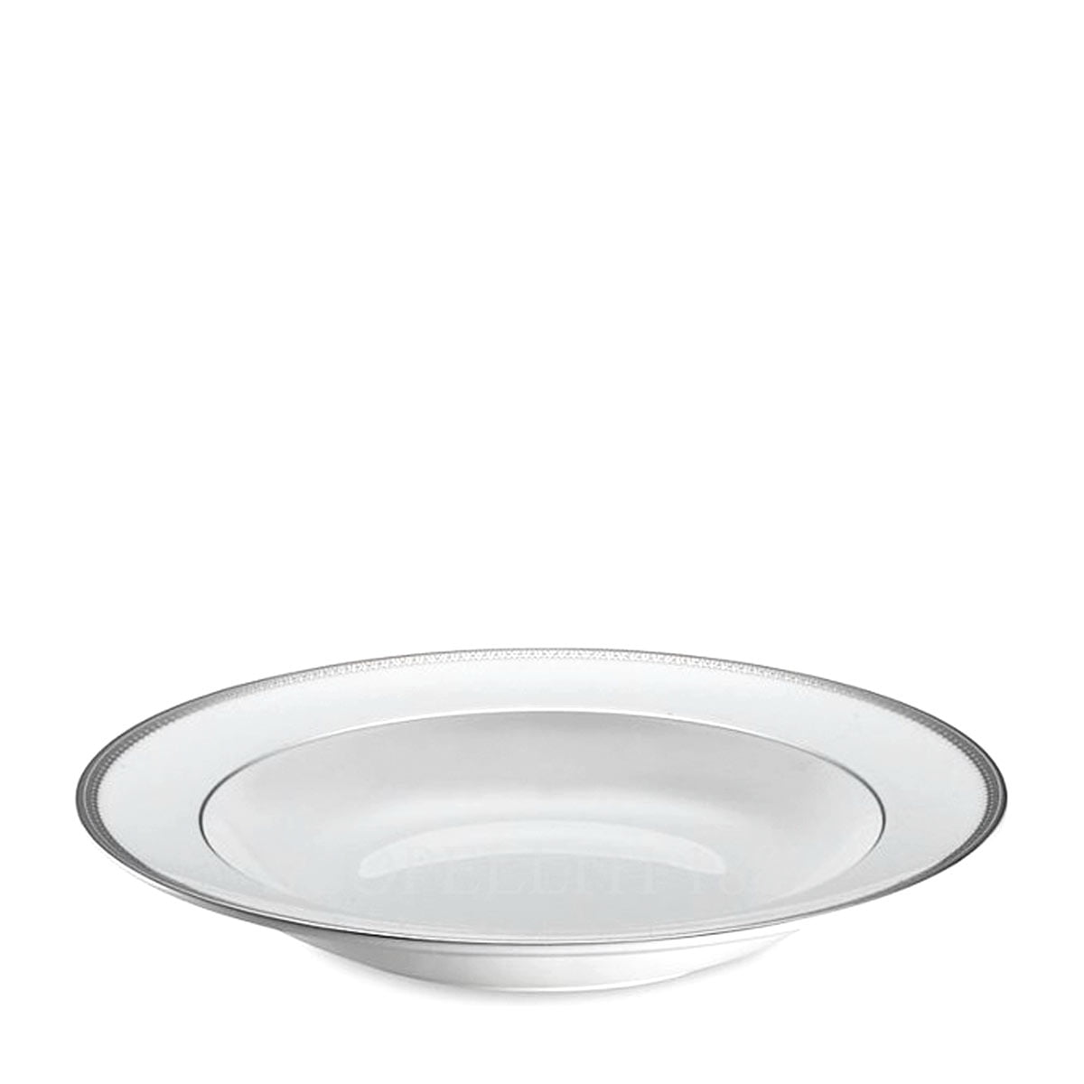 웨지우드 Wedgwood Vera Wang Lace Platinum Soup Plate 50127201012