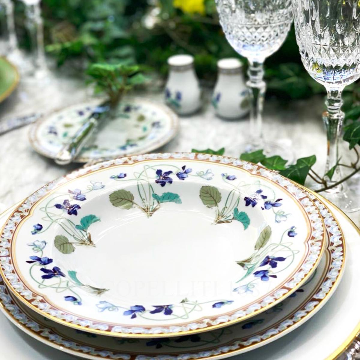 하빌랜드 Haviland Impératrice Eugénie Soup Plate 31010 501 0005 C1 2/2