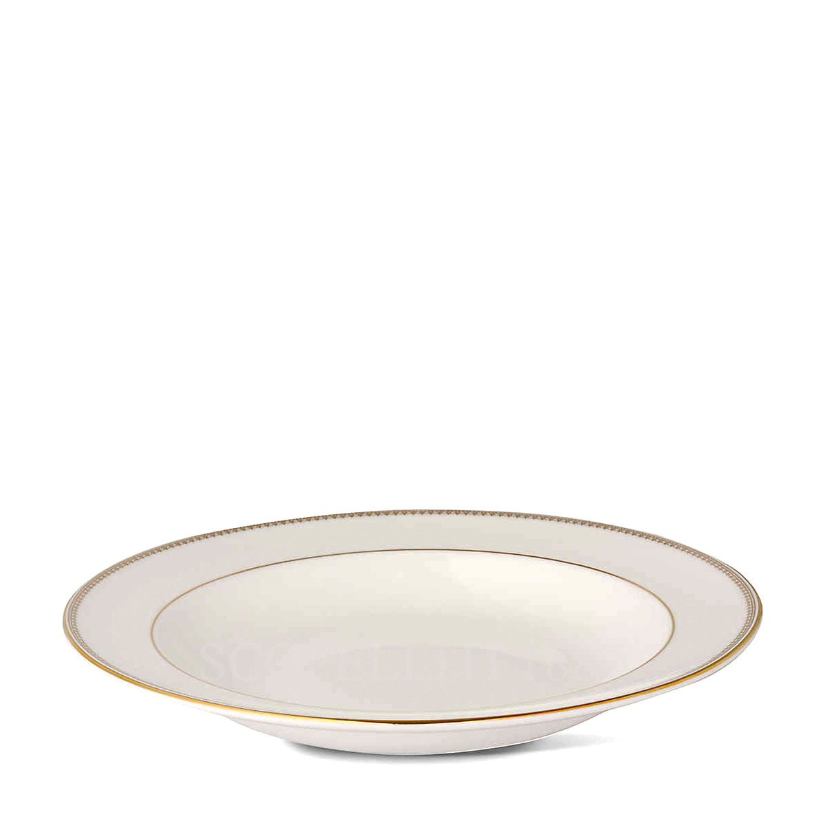 웨지우드 Wedgwood Vera Wang Lace Gold Soup Plate 50146901012
