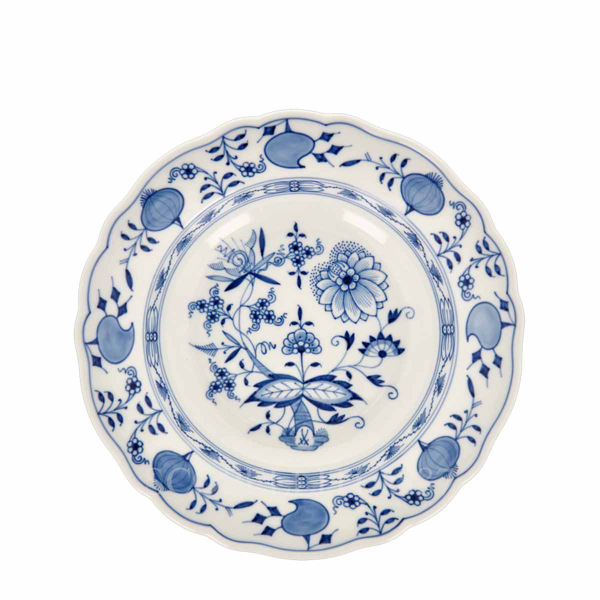 마이센 Meissen Blue Onion Soup Plate 800101-00488