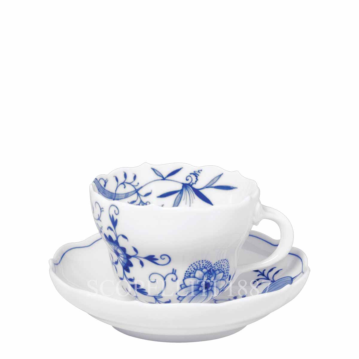 마이센 Meissen Blue Onion Style Espresso Cup 801001-00580