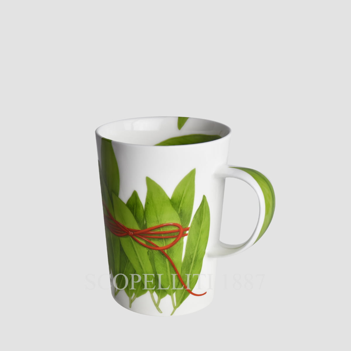 타이투 밀라노 Taitù Fil Rouge Foglie Mug - Set of 2 5월-14