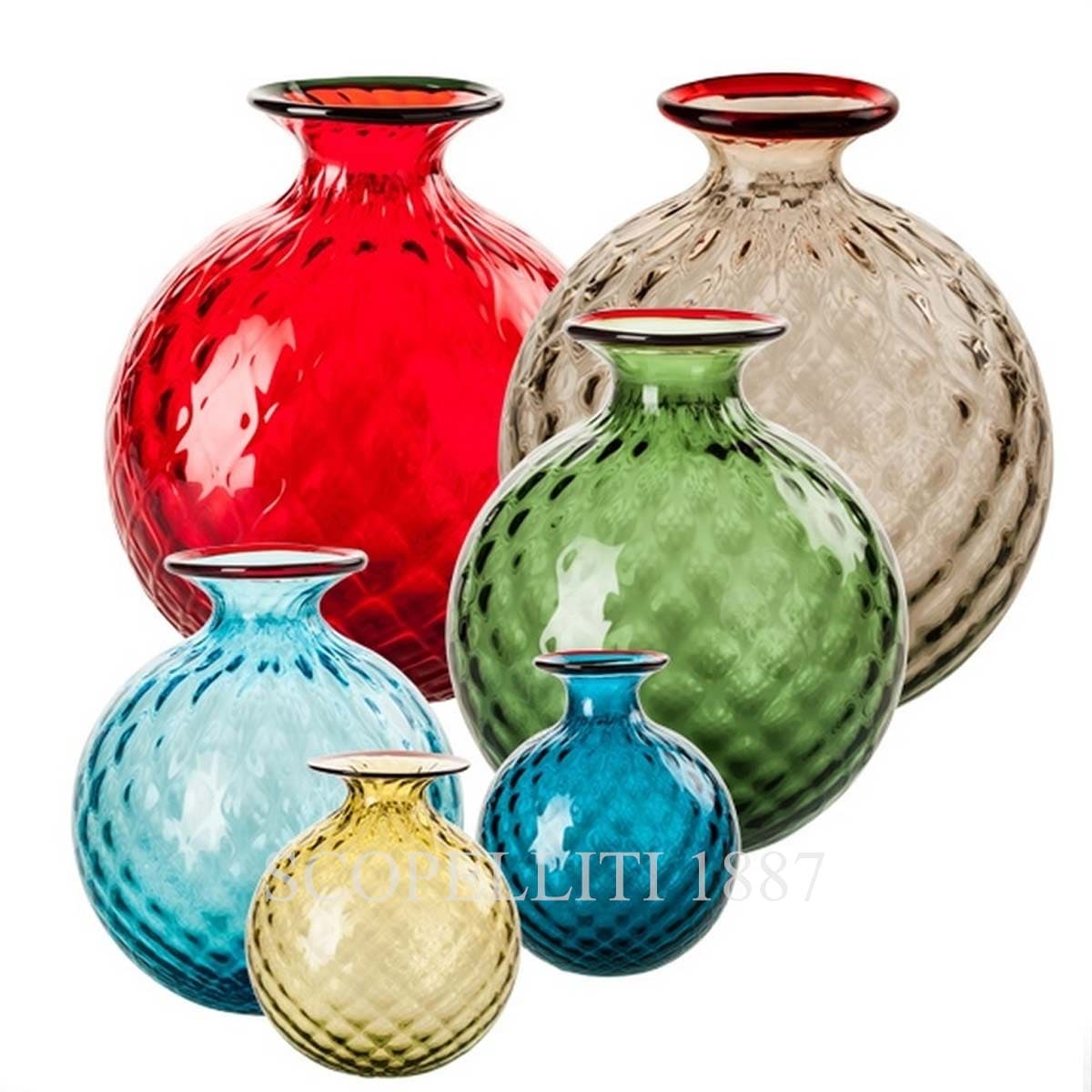 베니니 Venini Monofiore Balloton Vase Large Green 100.29 VM 3/3