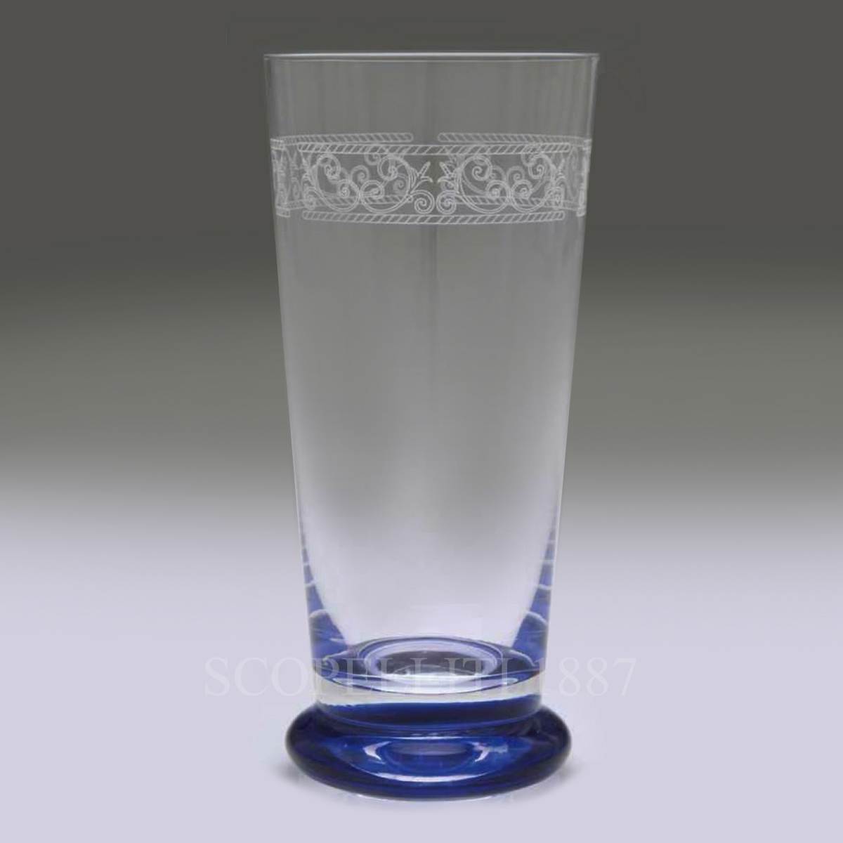 웨지우드 Wedgwood Sarah’s Garden Tall Blue Glasses – Set of 4 55001000601