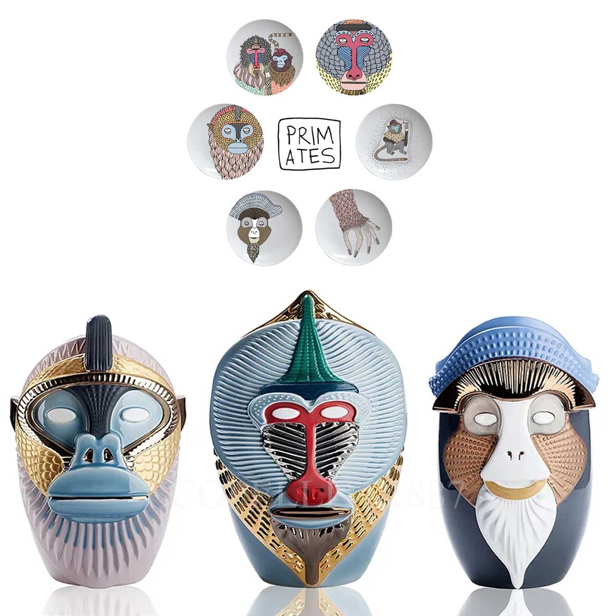 보사 Bosa Primates Kandti Vase Lilac A-22/61+90 3/4