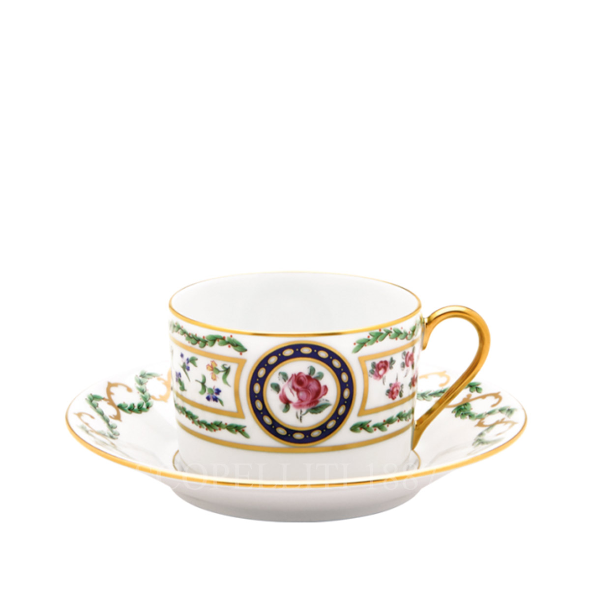 하빌랜드 Haviland Louveciennes Tea Cup - Set of 2 31038 501 2234 C2