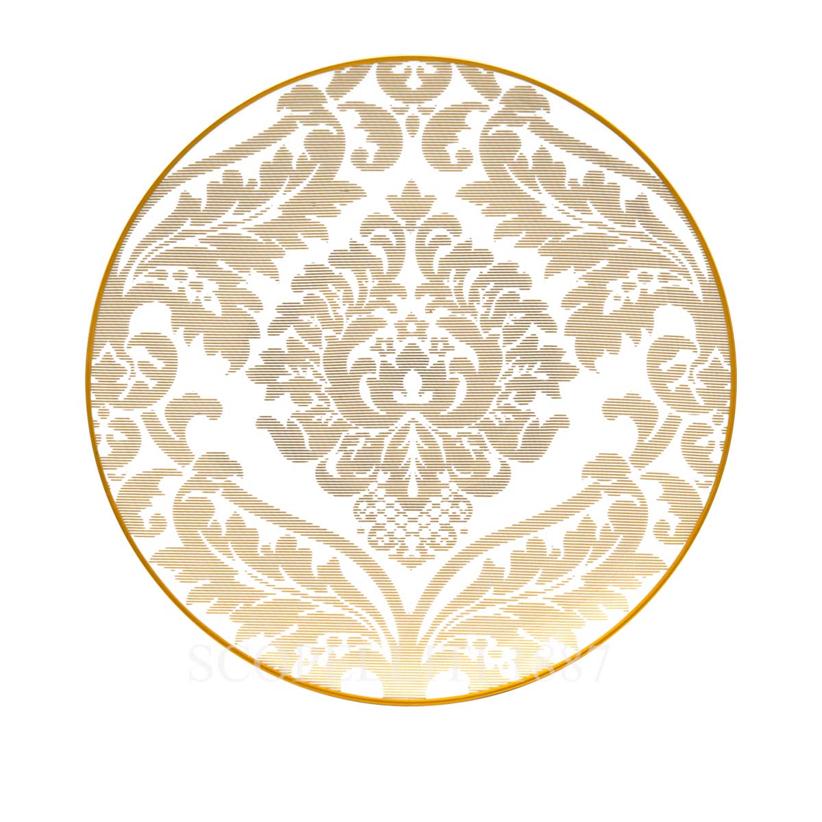 하빌랜드 Haviland Damassé Ritz Paris Presentation Plate 31382 548 0029 C1