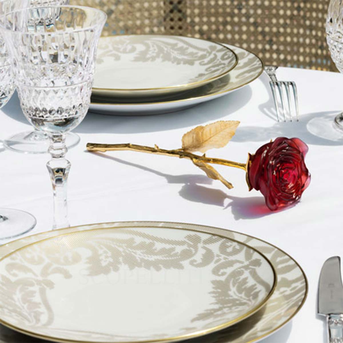 하빌랜드 Haviland Damassé Ritz Paris Presentation Plate 31382 548 0029 C1 2/2