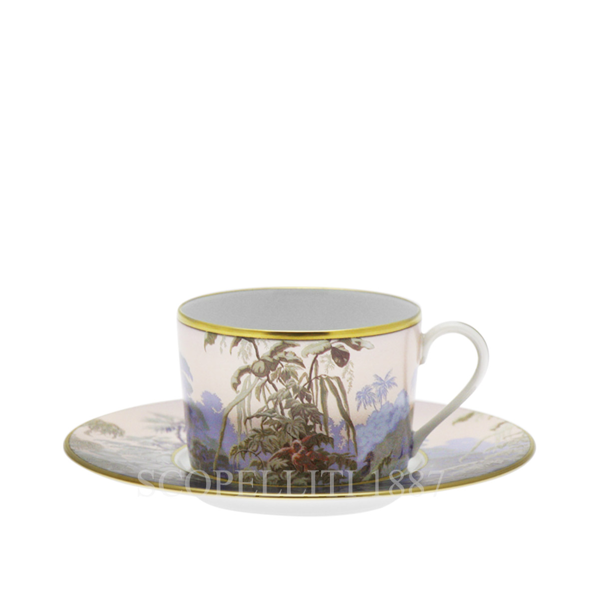 하빌랜드 Haviland Le Brésil Cappuccino Cup - set of 2 31855 501 2235 C2 1/2