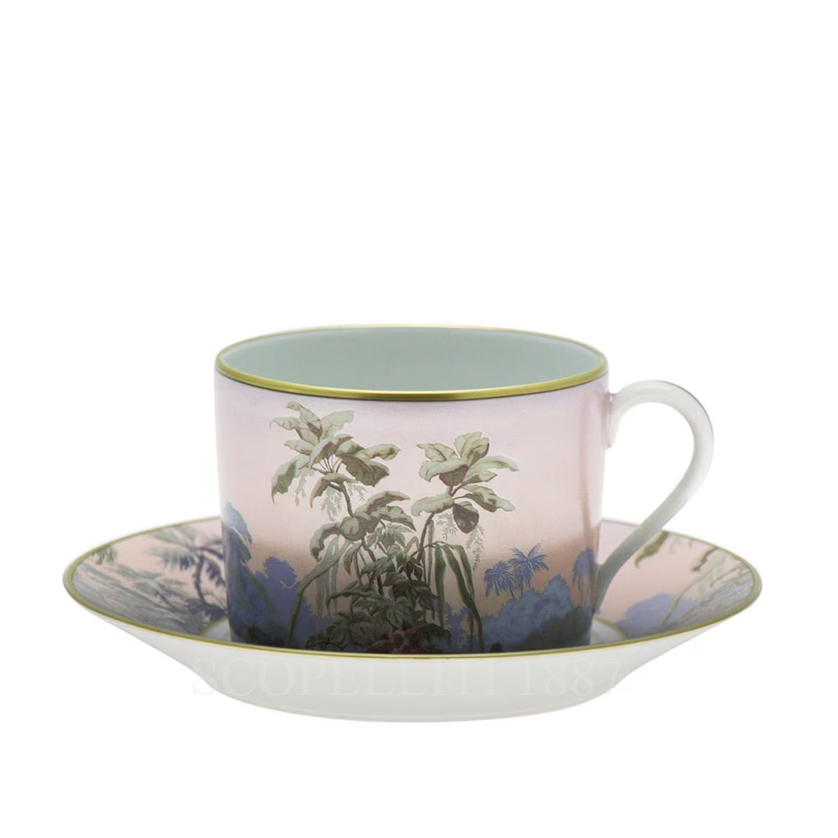 하빌랜드 Haviland Le Brésil Tea Cup - set of 2 31855 549 2234 C2