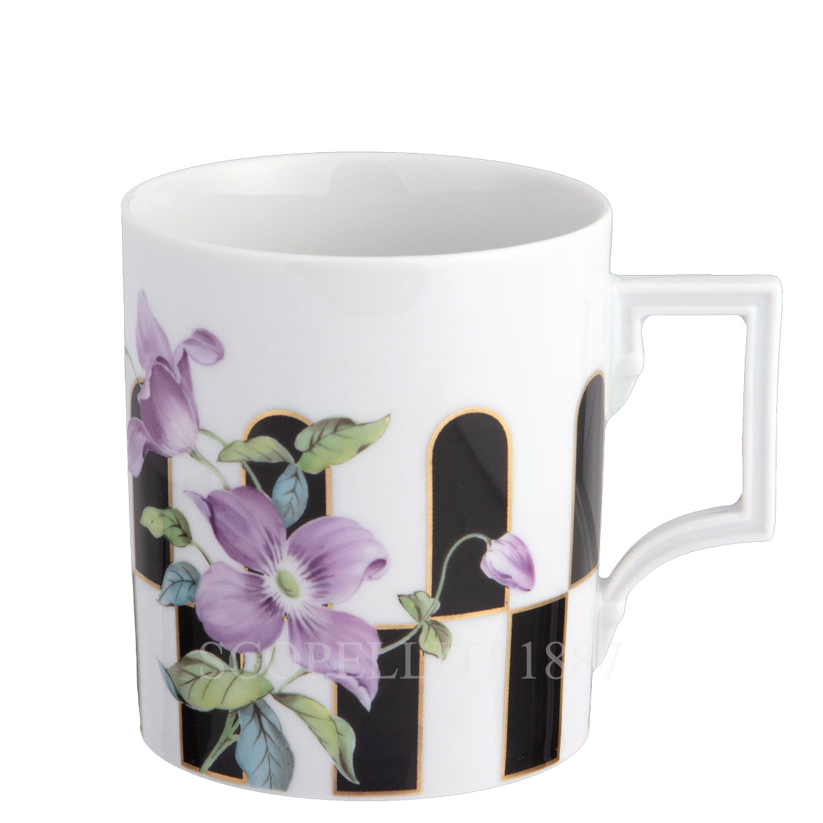 마이센 Meissen Mug Chess Flowers 03A107-55810